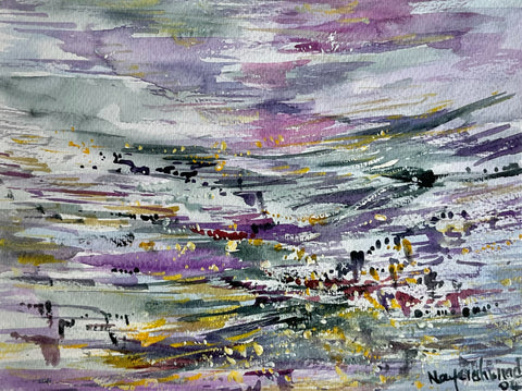 Watercolour Painting 7”x9.5” - HassanNayerahmadiArt