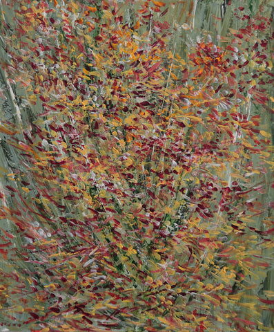 Fall Flowers#2 (20"x24") - HassanNayerahmadiArt