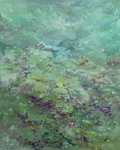 Spring  valley (24"x30") - HassanNayerahmadiArt