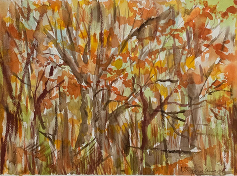 Watercolour #007 - HassanNayerahmadiArt