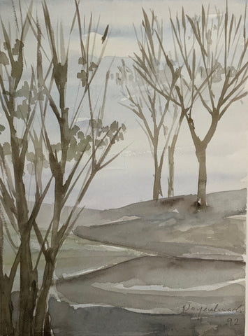 Watercolour #005 - HassanNayerahmadiArt