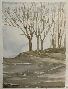 Watercolour #006 - HassanNayerahmadiArt