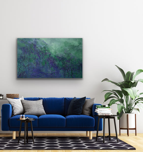 Pond#1(36"x60") - HassanNayerahmadiArt